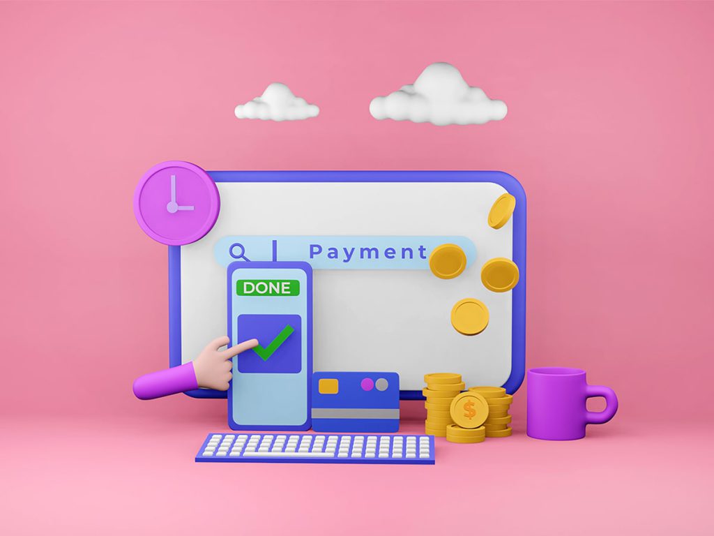 طراحی مراحل پرداخت وب سایت